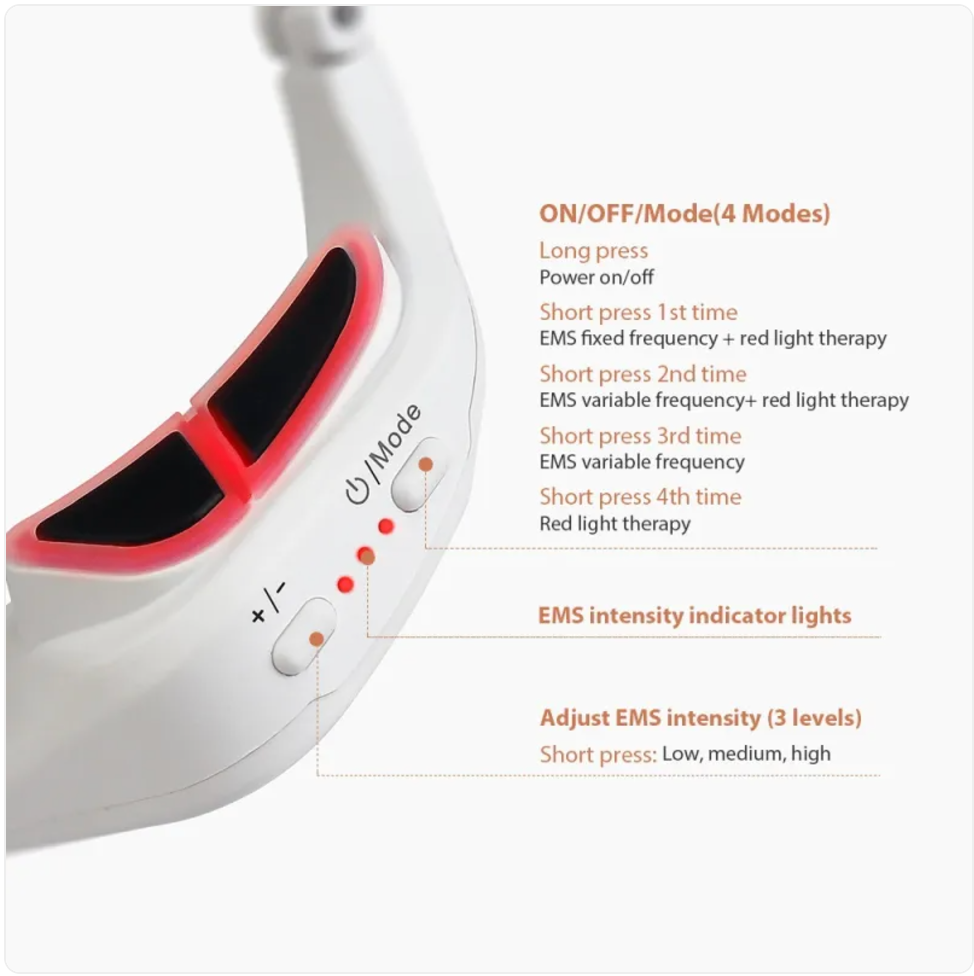 LumiSculpt Red Light Eye Massager