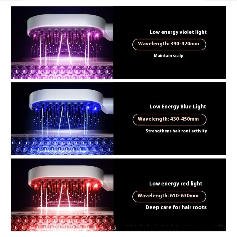 LumiWave Red Light Massage Brush